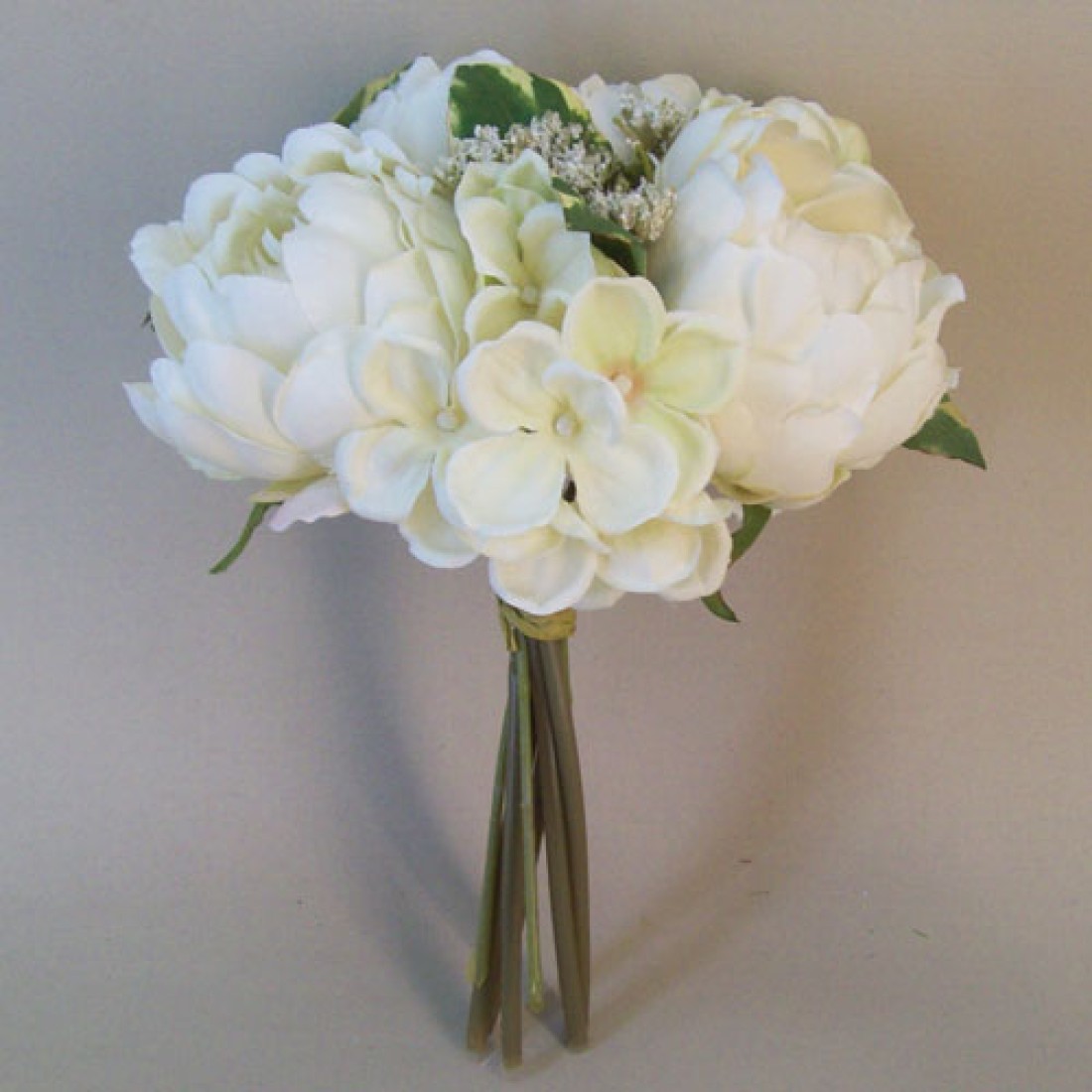 Honor Autumn Garden Peony Wedding Posy Cream 24cm Artificial Flowers